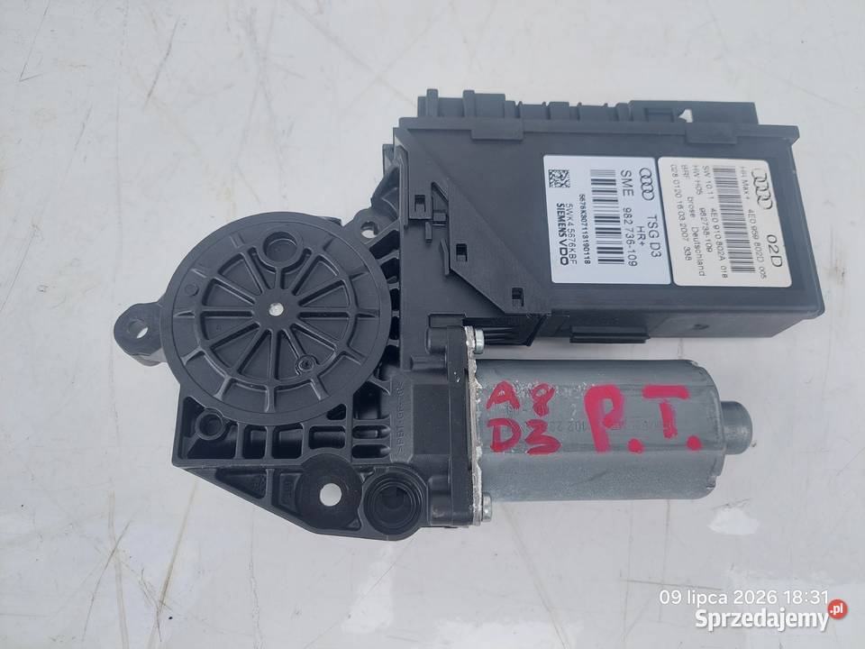 AUDI A8 D3 42 TDI 0510 SILNICZEK SZYBY PRAWY TYŁ świętokrzyskie Włoszczowa