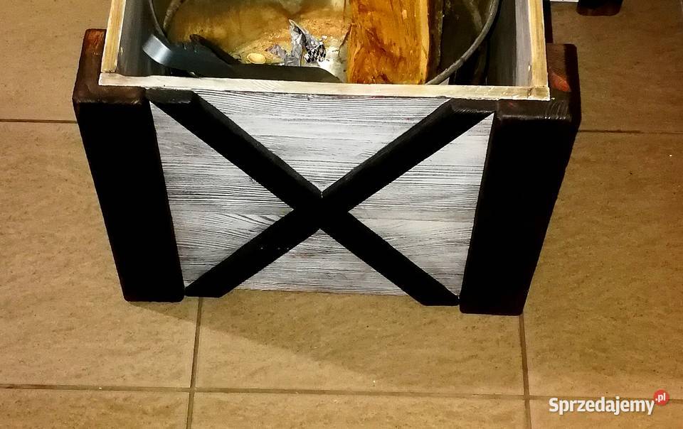 Skrzynka na winyle skrzynka na drewno do kominka świętokrzyskie