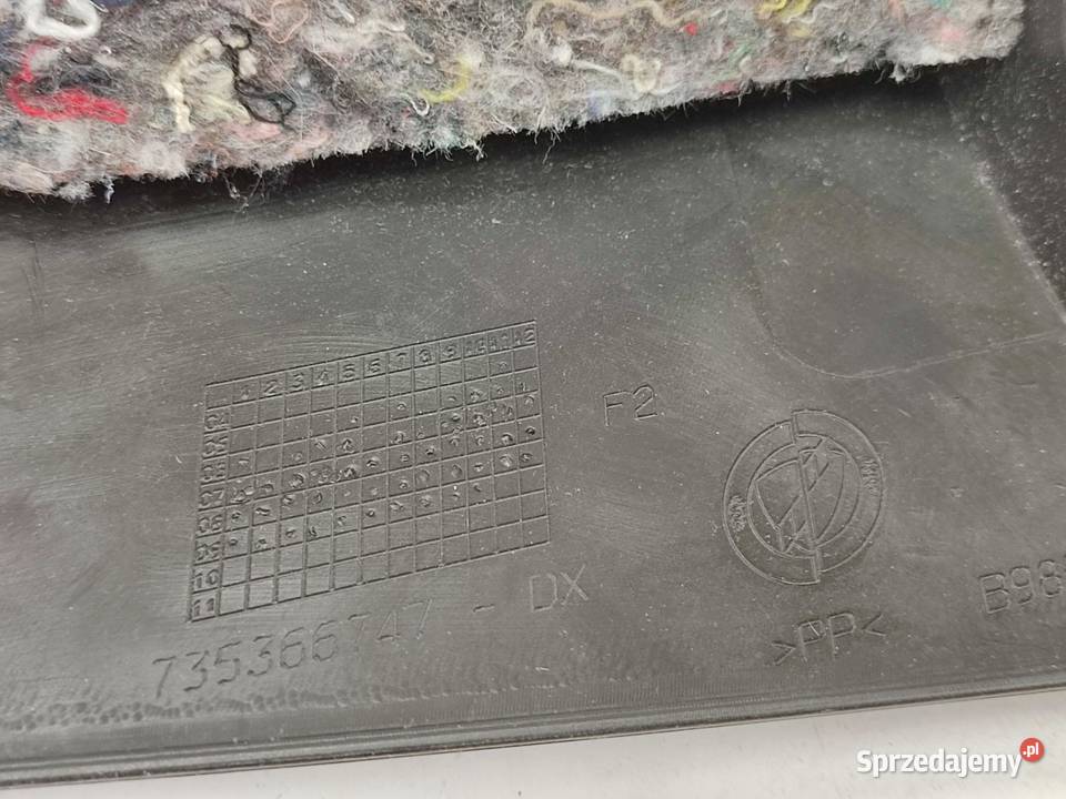 LISTWA PROGOWA PRAWY PRZÓD FIAT GRANDE PUNTO osobowe lubelskie sprzedam