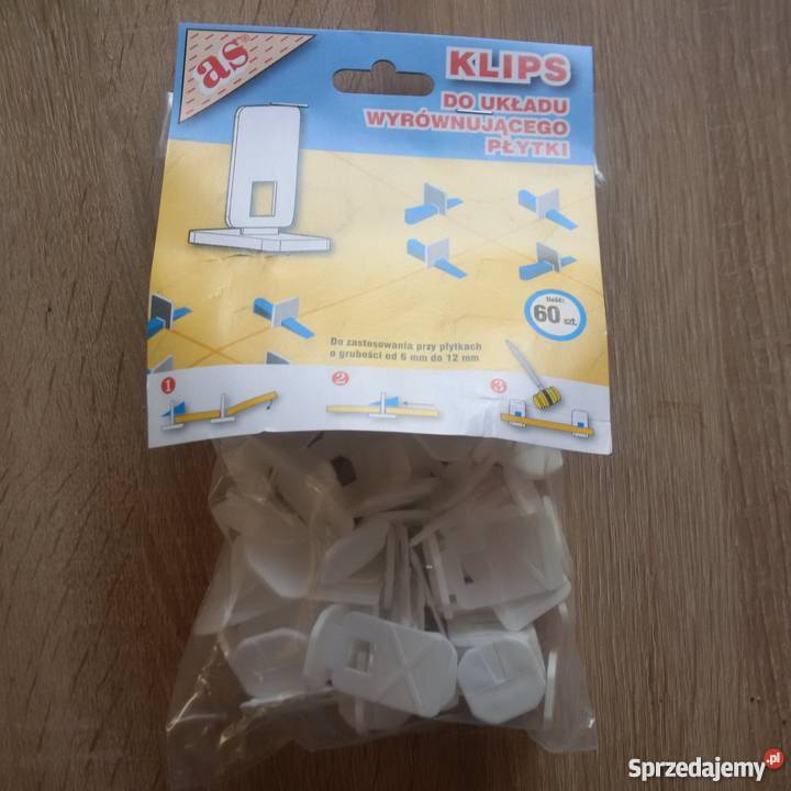 klips do układu mocującego płytki 60 Staszów