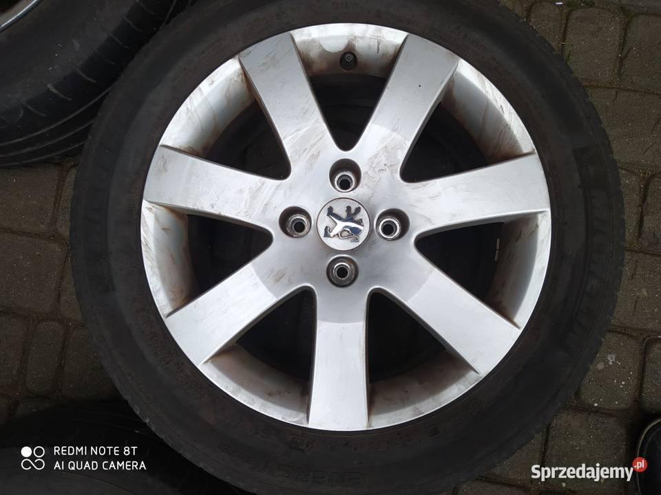 Felgi aluminiowe 16 calowe Peugeot 308 aluminiowe Wilcza Wola sprzedam