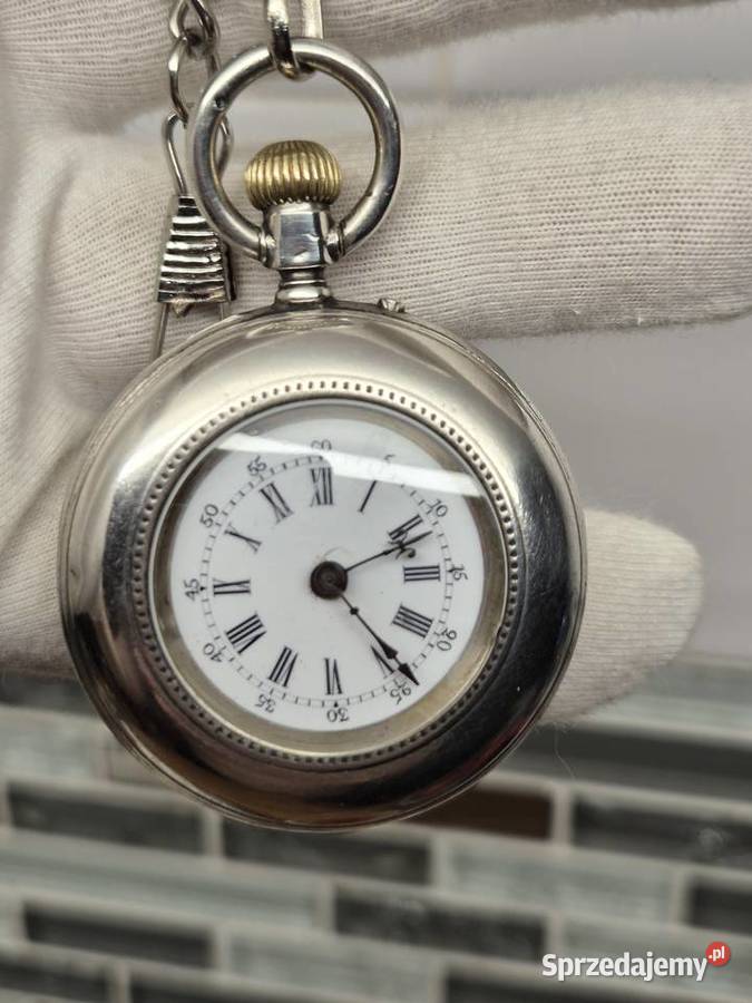 Antyk zegarek kieszonkowy Remontoir Chorzów