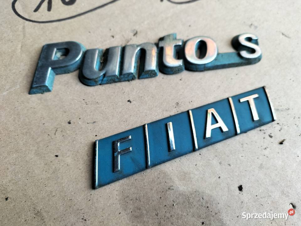 FIAT PUNTO 1 MK1 ZNACZEK EMBLEMAT NAPIS