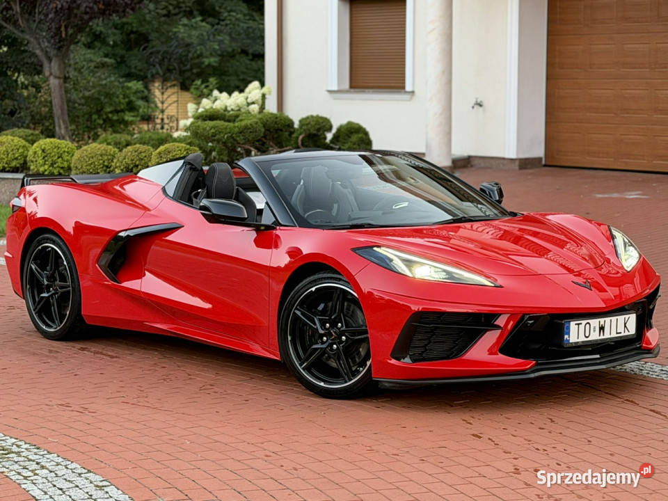 Chevrolet Corvette C8 Stingray 3LT Cabrio 62 V8 Widełki
