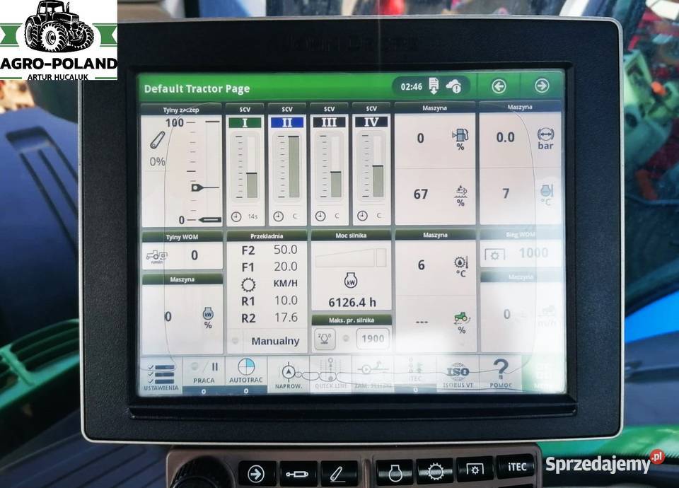 John Deere 7310 R TLS 50 h 2014 6126 h Kudowa-Zdrój