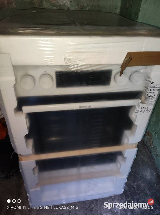 NOWA Kuchenka Gorenje MEKS5121WM Fabrycznie Blachownia sprzedam