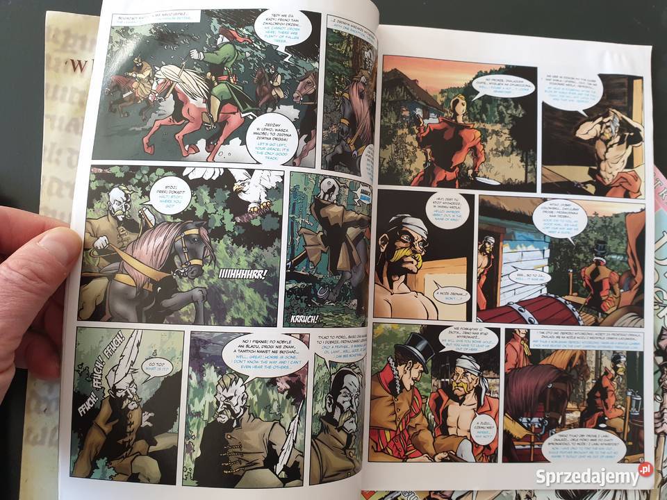 Strażnicy Orlego Pióra zestaw 3 komiksów Polskie Gdynia