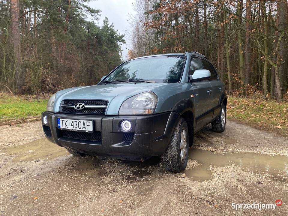 Hiunday Tucson 20 CRDI 4x4 2004r Niski przebieg świętokrzyskie Jasień