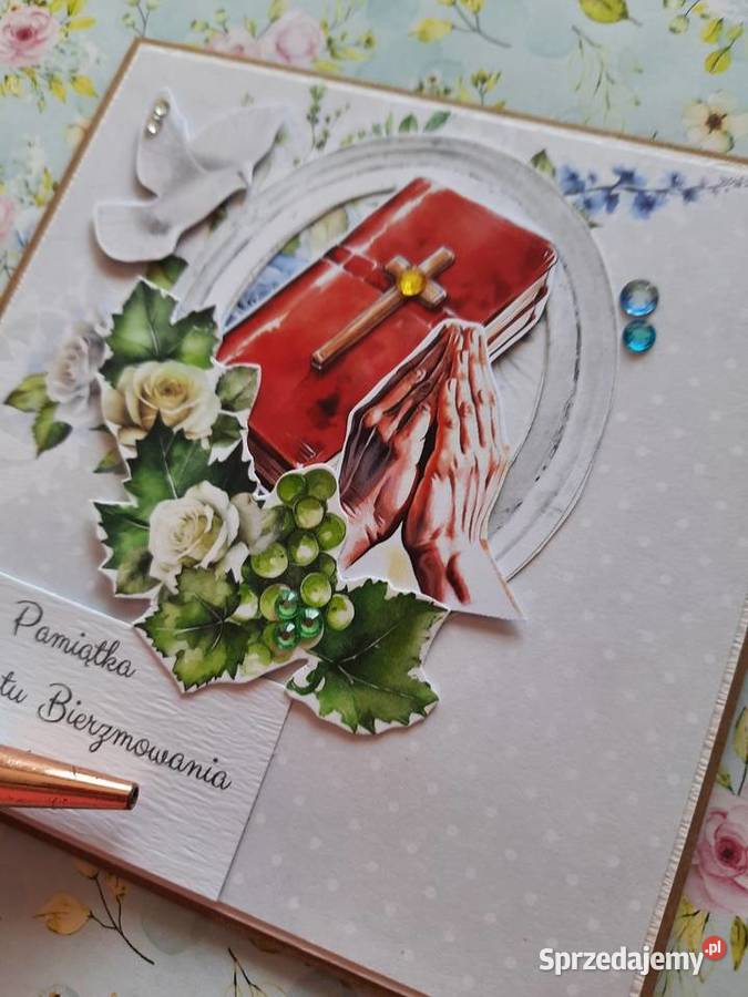 Kartka na Bierzmowanie personalizowana