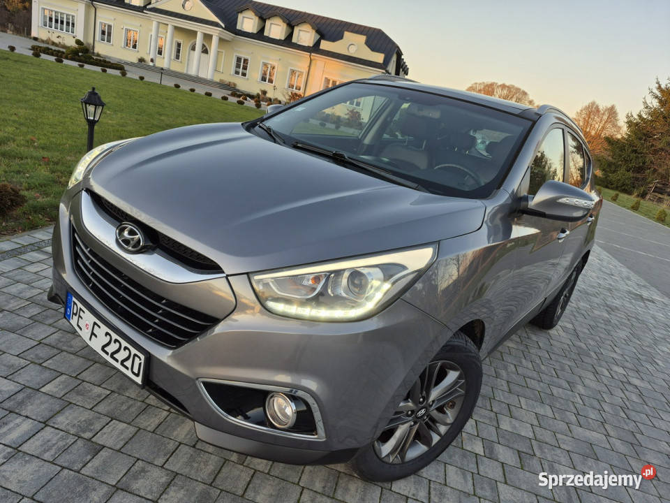 Hyundai ix35 navi kamera panorama 17crd przyciemniane szyby lubelskie Drelów
