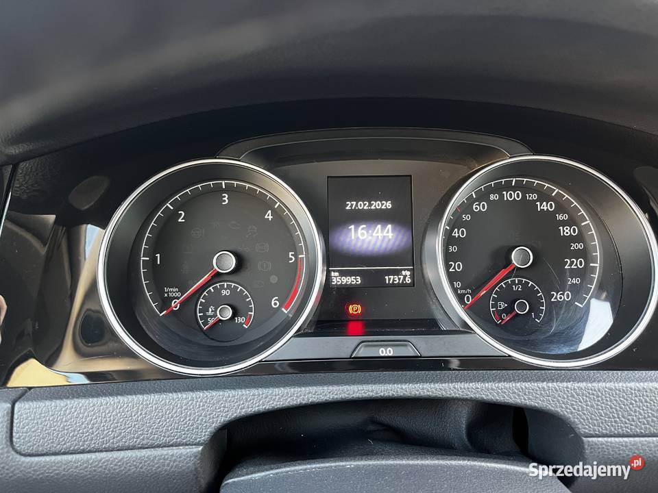 VOLKSWAGEN GOLF VII Kompaktowy samochód z 2013 r diesel wielkopolskie Palędzie