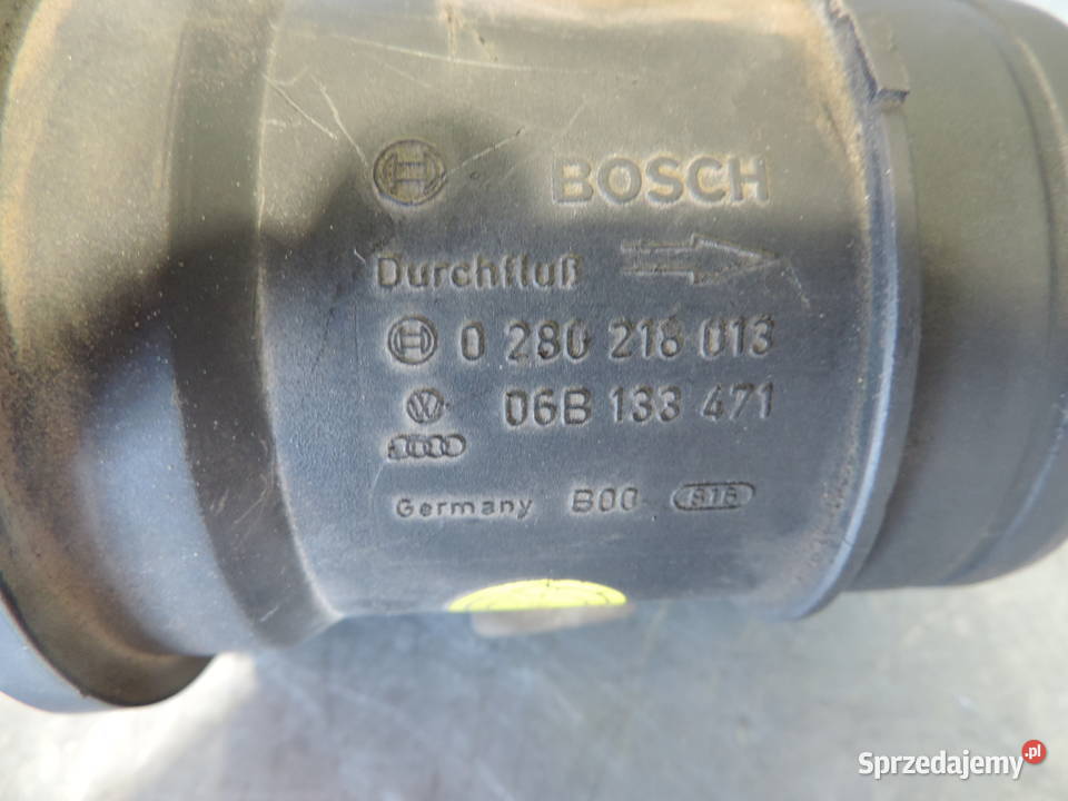PRZEPŁYWOMIERZ POWIETRZA VW PASSAT B5 18 20V osobowe Czujniki Nowy Sącz