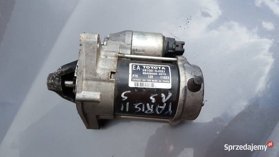 toyota yaris II 13 benzyna Silniki i osprzęt Ostrów Wielkopolski