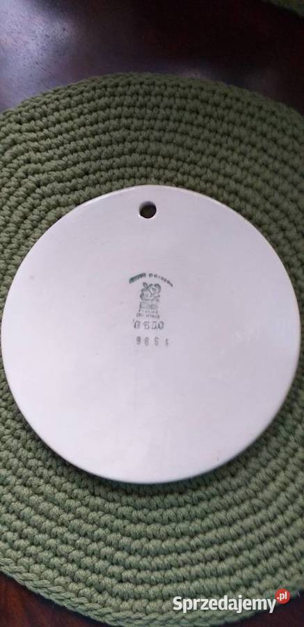 Fajans Włocławek Talerz Unikat Porcelana i szkło mazowieckie Warszawa