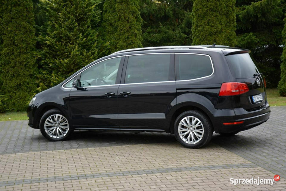 Volkswagen Sharan 7Foteli DSG biXenon Ledy Skóry Ostrów Mazowiecka