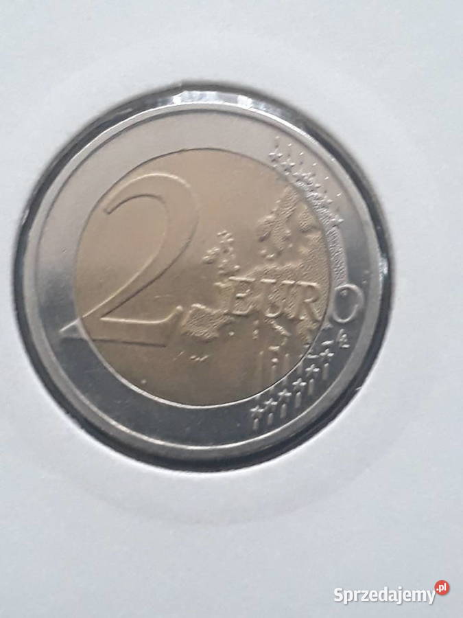 2 Euro Łotwa 2015 r 30 Lat Unii Europejskiej Numizmatyka wielkopolskie Konin