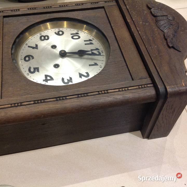 Stary Zegar Wiszcy Drewniany lubuskie Nowa Sól