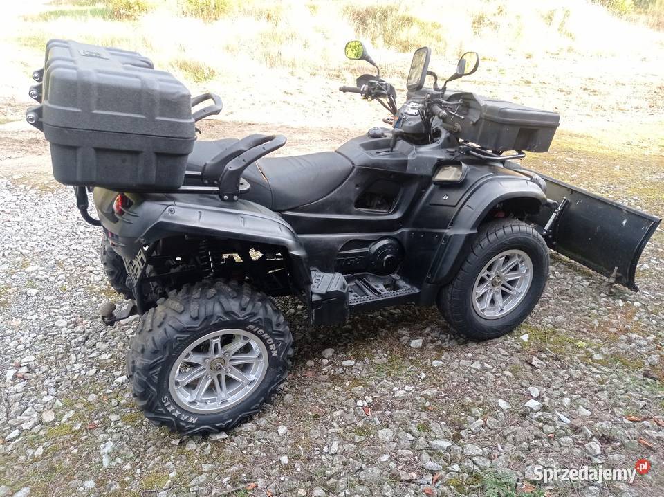 Tgb Blade 550 4x4 wyciągarka Pług śnieżny elektryczny starter sprzedam