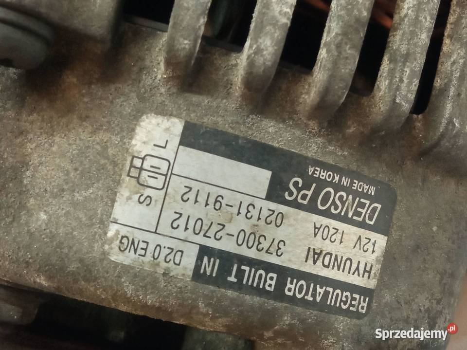 ALTERNATOR POMPA VACUM 3730027012 20 CRDI