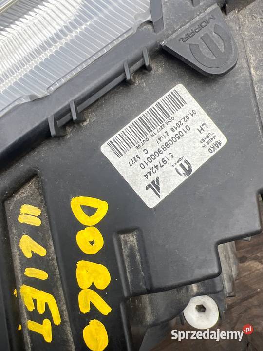 Lampa lewy przód Fiat doblo II LIFT dostawcze Radzyń Podlaski