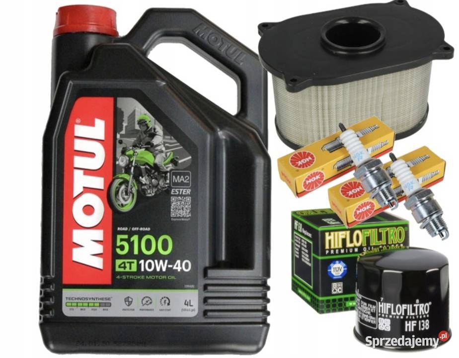 SUZUKI SV 650 GAZNIK 9802 SWIECE OLEJ FILTRY KPL