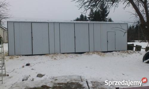 Garaż Blaszany Na Każdy Wymiar Producent 7x20 Krosno
