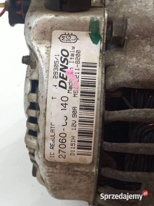 ALTERNATOR 270600Q040 10 VVTI Toyota Yaris I świętokrzyskie