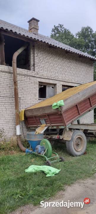 Dmuchawa do zboża 22kw rury mazowieckie sprzedam