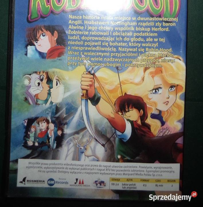 Robin Hood z 1991 roku Orlando Corradi Mondo TV Rzeszów sprzedam