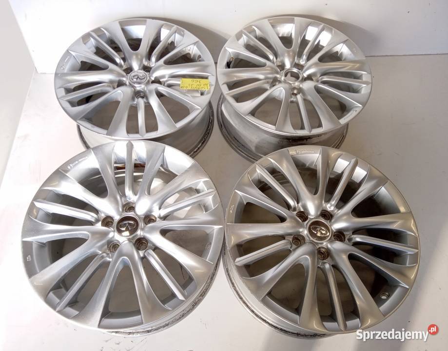 FELGI ALUMINIOWE 18 18x8J INFINITI Infiniti (oryginalne) Nowy Tomyśl