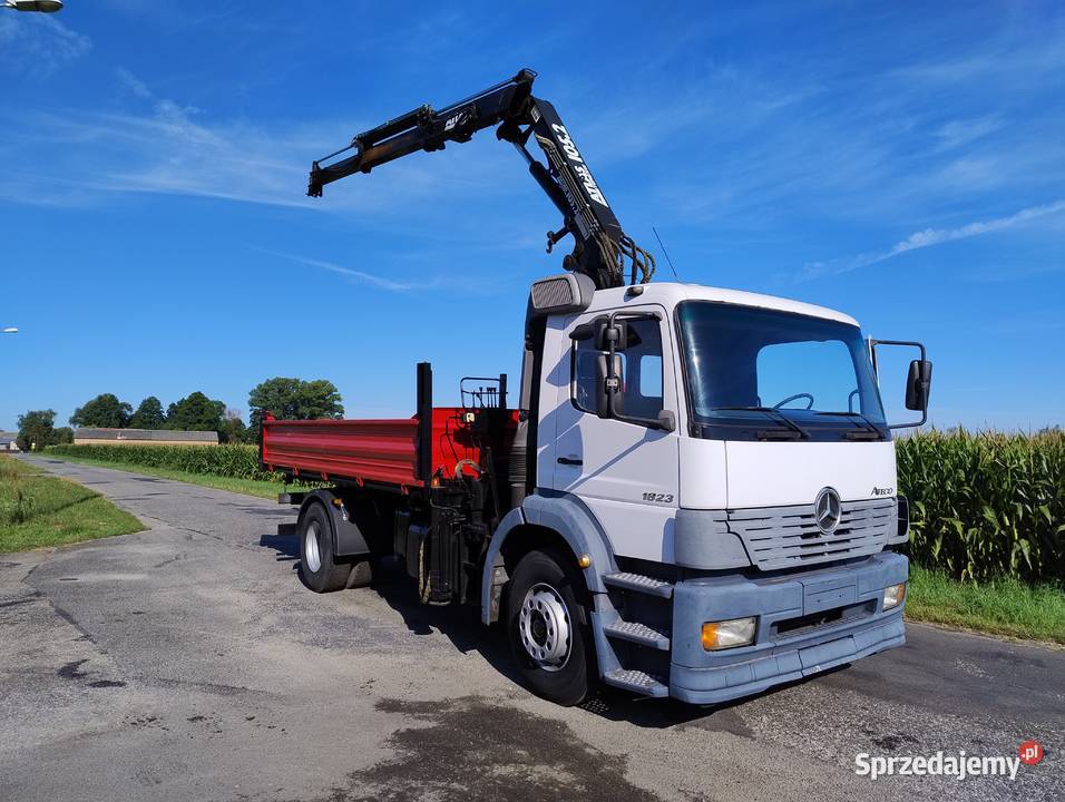 mercedes atego 1823 wywrotka z hds Kalisz