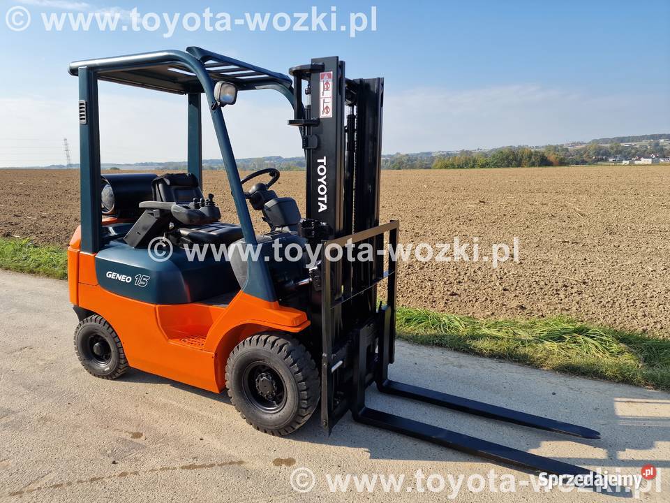 Wózek widłowy TOYOTA 7FG15 wózki widłowe TOYOTA Tychy sprzedam