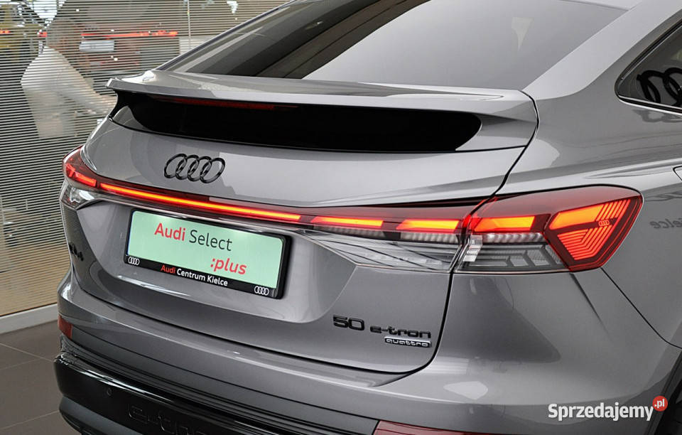 Audi Q4 Sportback 50 etron Quattro VirtualPlus nieuszkodzony świętokrzyskie Kielce
