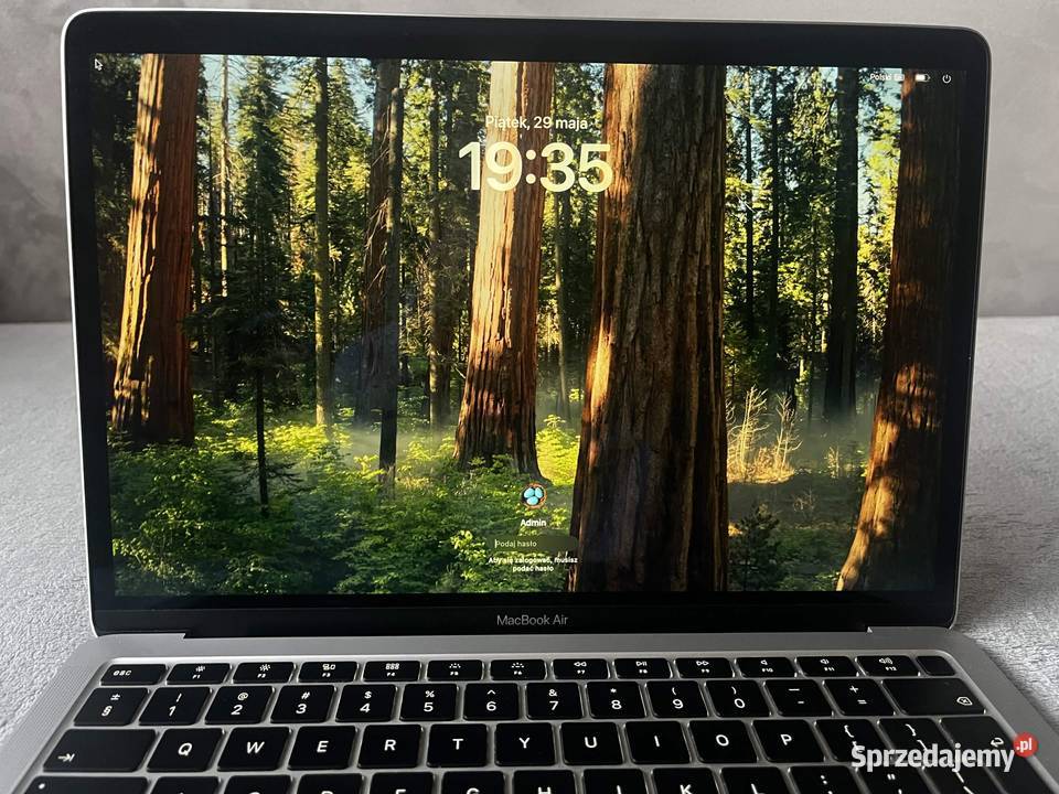 Macbook Air 13 Intel i5 8 GB RAM 256 GB SSD podlaskie Białystok