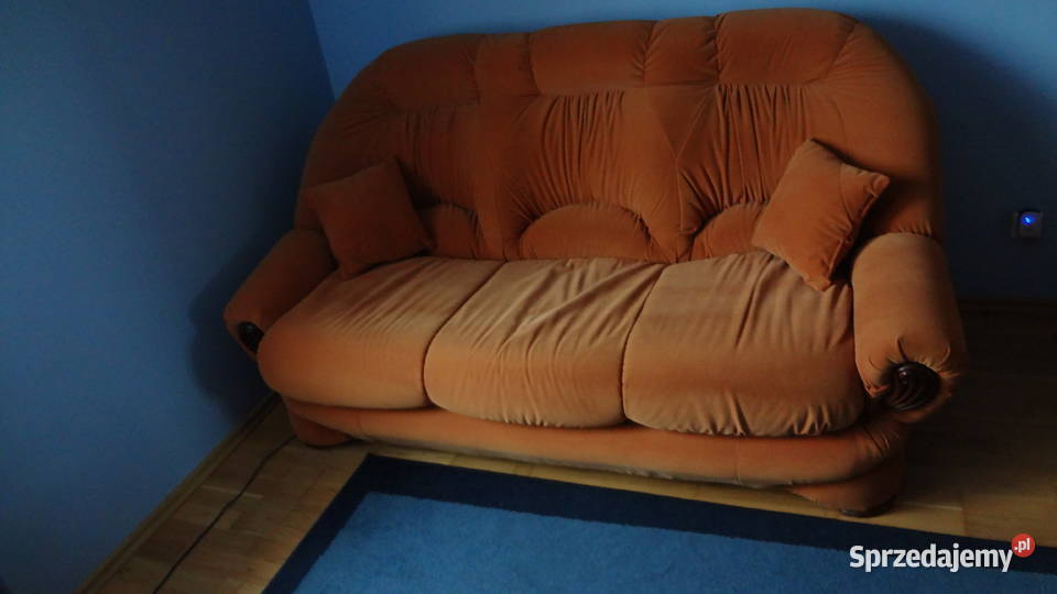 Nowoczesna rozkładana Sofa w kolorze CINAMONE Żnin