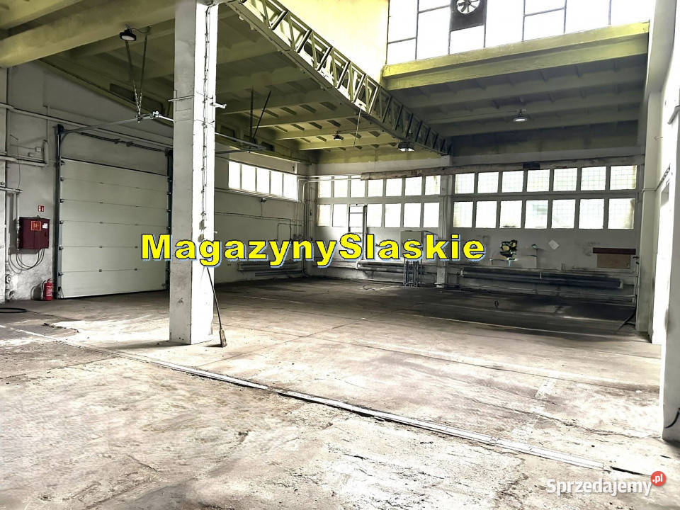 Hale do wynajęcia Zabrze DTŚ DW 902 ogrzewanie sprzedam