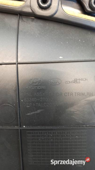 BOCZEK DRZWI PRAWY TYŁ OPTIMA III 833402T010 dolnośląskie