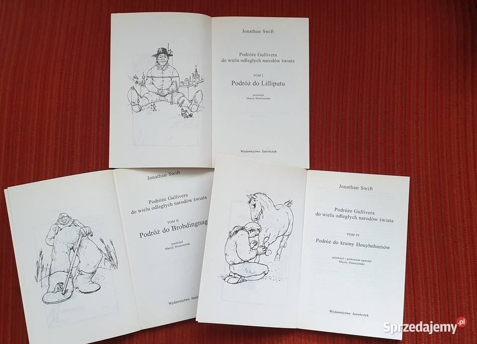 Przygody Guliwera 3 książki Książki dla dzieci Kraków sprzedam