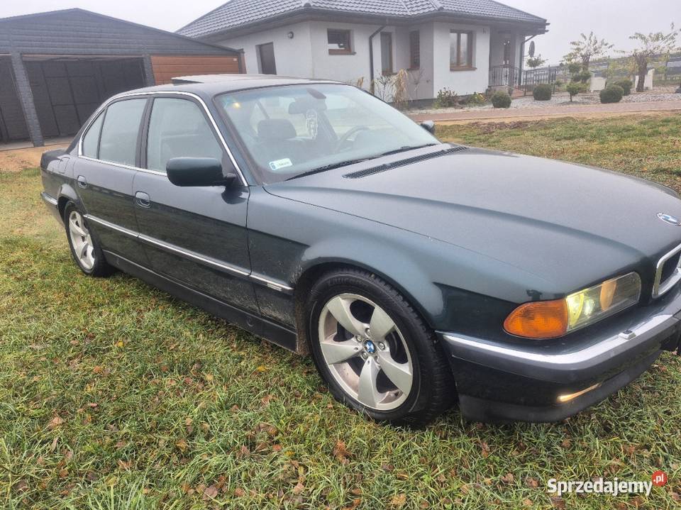 BMW E38 735iA 1998r 35 V8 M62B35 Automat RWD mazowieckie Chorzele