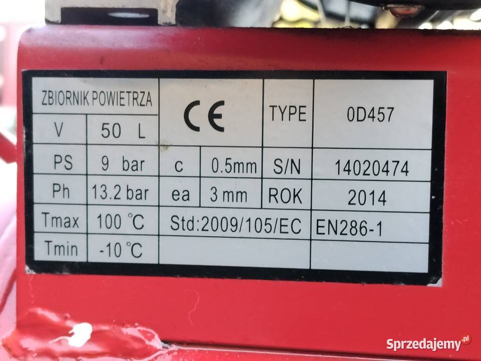 Kompresor 150L 230v 3 hp śląskie Zabrze