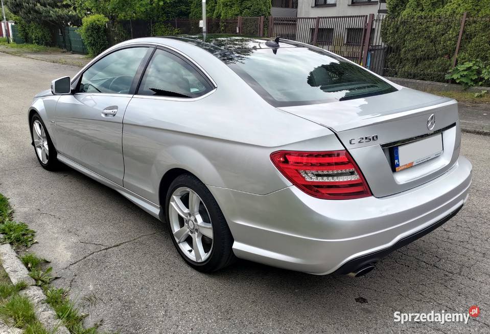 MercedesBenz C250 w204 Coupe 2012r panorama małopolskie Kraków
