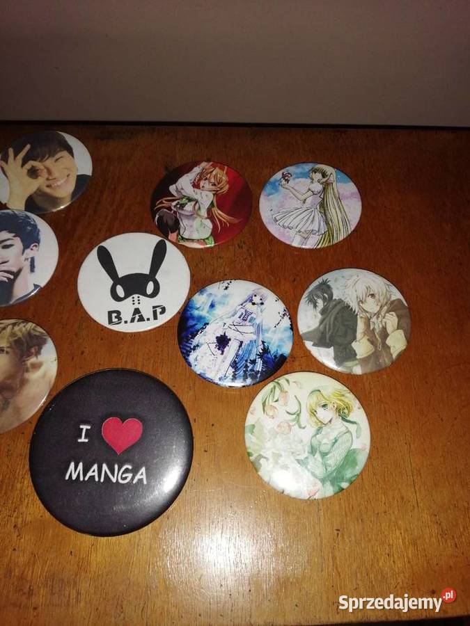 przypinki Kpop bap manga 14 Siemianowice Śląskie
