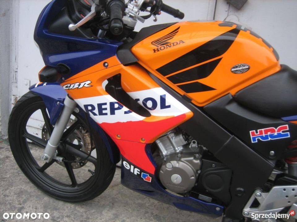 REPSOL Honda CBR 125 kat B nsr 2006r benzyna Inowrocław