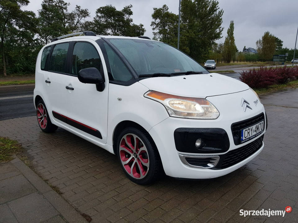 Citroen C3 Picasso 14 Benzyna Exclusive manualna Włocławek