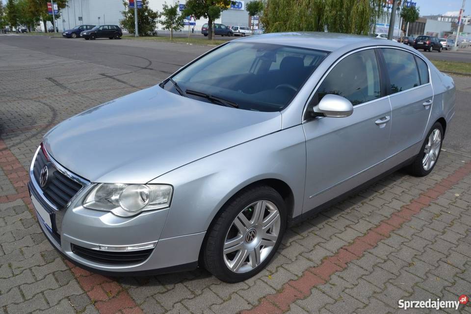 VW Passat B6 20 TDI srebrny Poznań