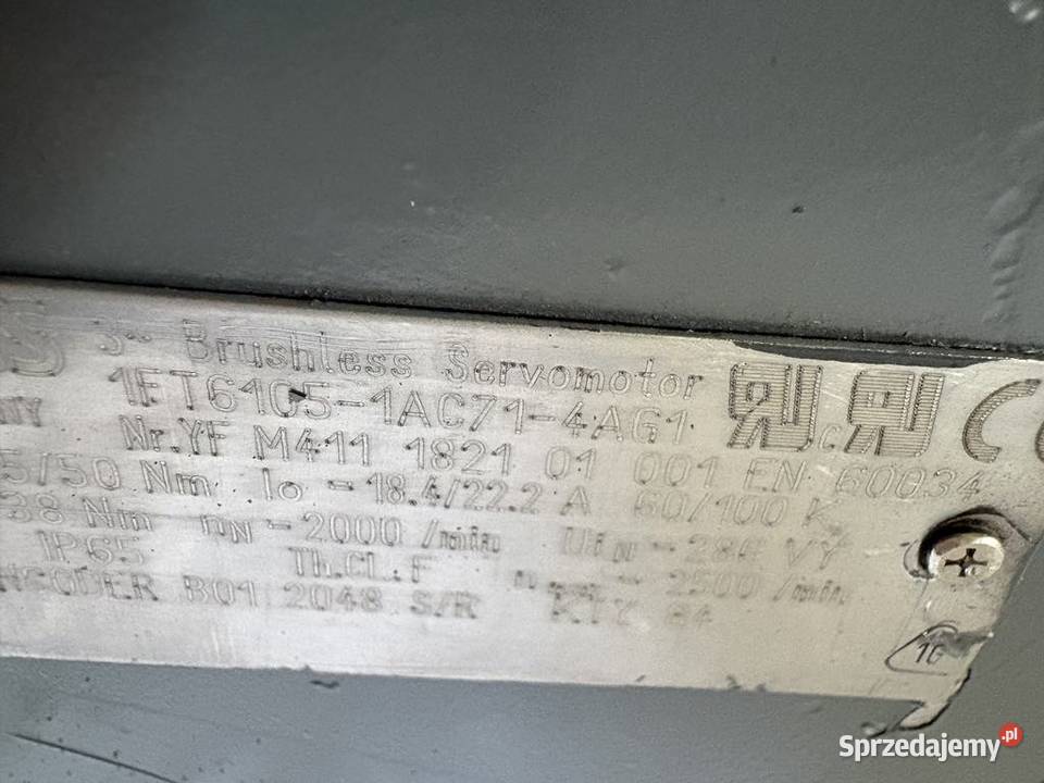 Siemens 1FT61051AC714AG1 Servo Motor mazowieckie Warszawa