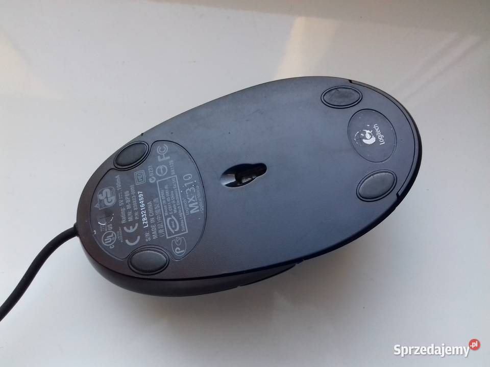 Myszka USB Logitech Mx310 sensor optyczny boczne Logitech