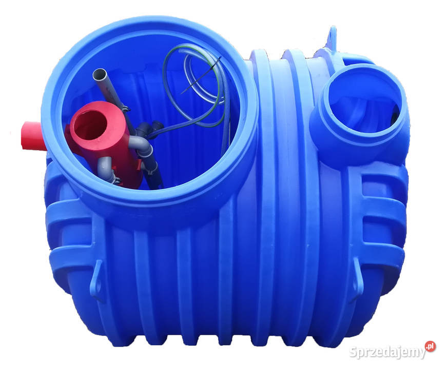 OCZYSZCZALNIA ŚCIEKÓW BIOLOGICZNA SBR 24 OSÓB Hydraulika i armatura