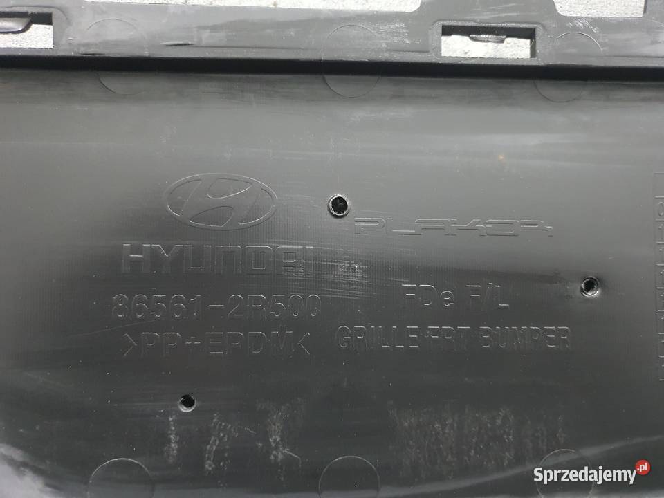 Kratka zderzaka Hyundai I30 lift 865612R500 warmińsko-mazurskie Ełk