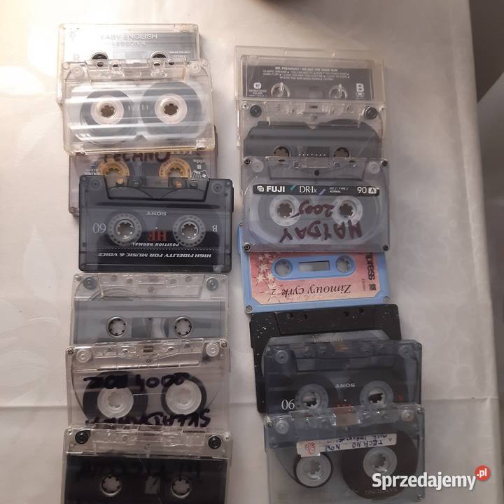 Sprzedam moją kolekcje kaset magnetofonowych śląskie Katowice